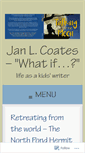 Mobile Screenshot of jancoates.ca